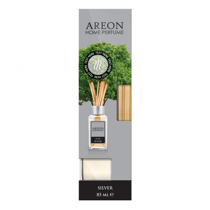 Difusor Aromatizante para Casa Areon Home Perfume 85 ml Silver
