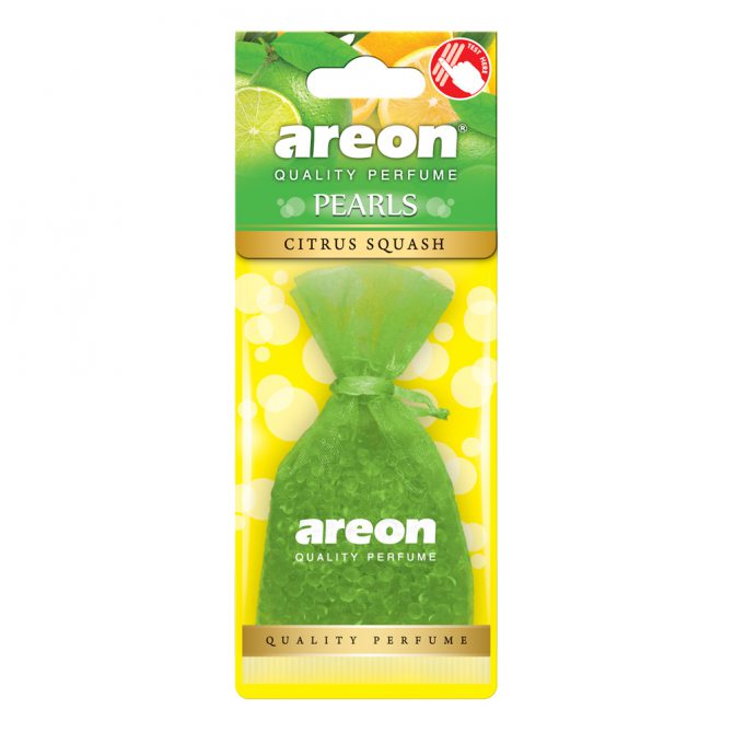 Aromatizante Areon Perlas Citrus Squash - Cítricos