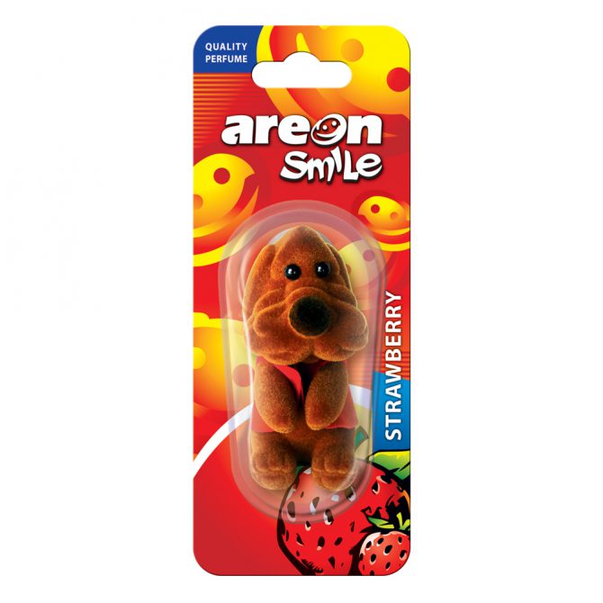 Aromatizante Areon Smile Blister Strawberry - Fresa
