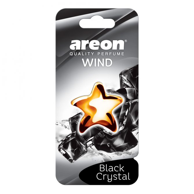 Aromatizante Areon Wind Fresh Black Crystal