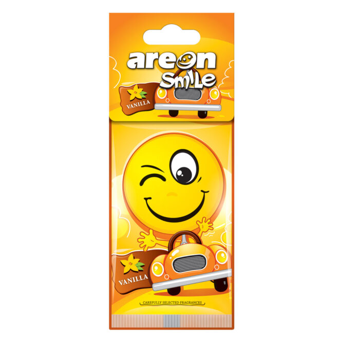 Aromatizante Areon Smile Dry Vanilla - Vainilla